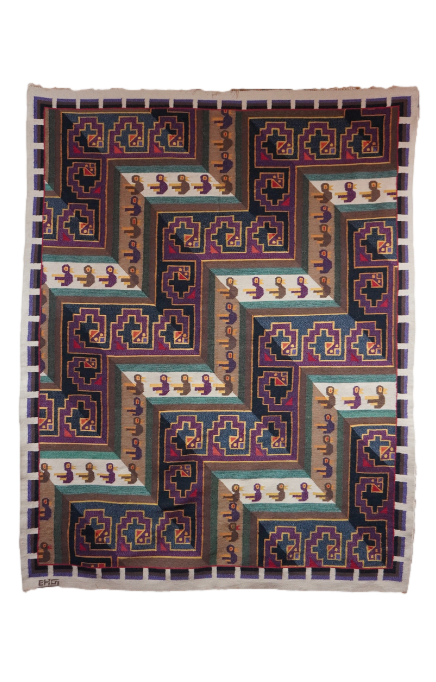 Ducks and Fretwork, Tapestry (L)